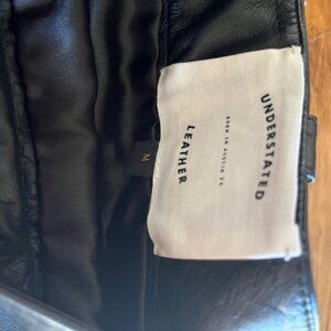 Undersated Cute Studded Leather Skirt